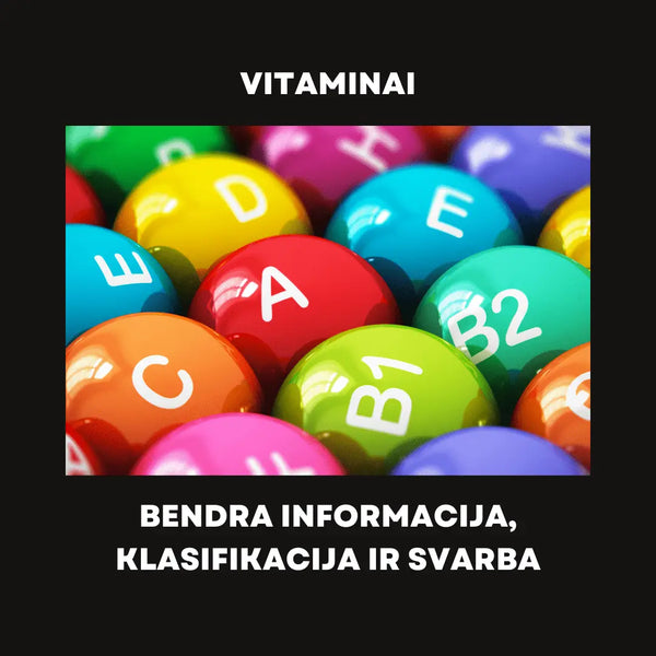 Vitaminai - bendra informacija, klasifikacija ir svarba 