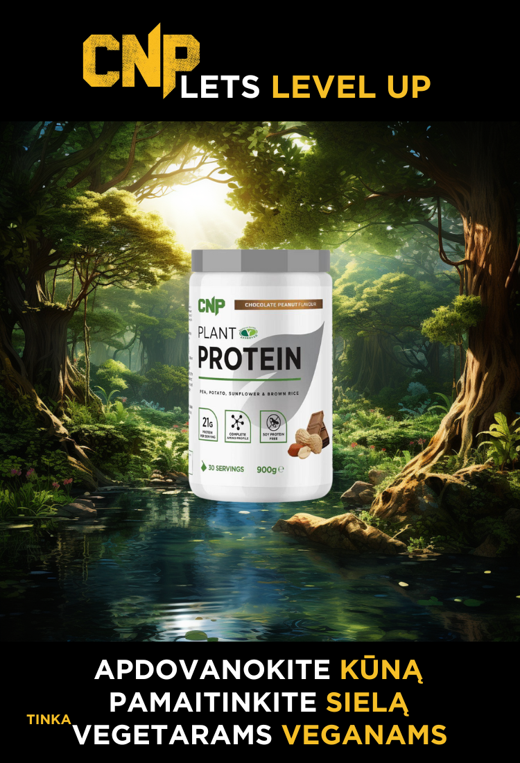 Veganiški, vegetariški baltymai CNP plant protein 