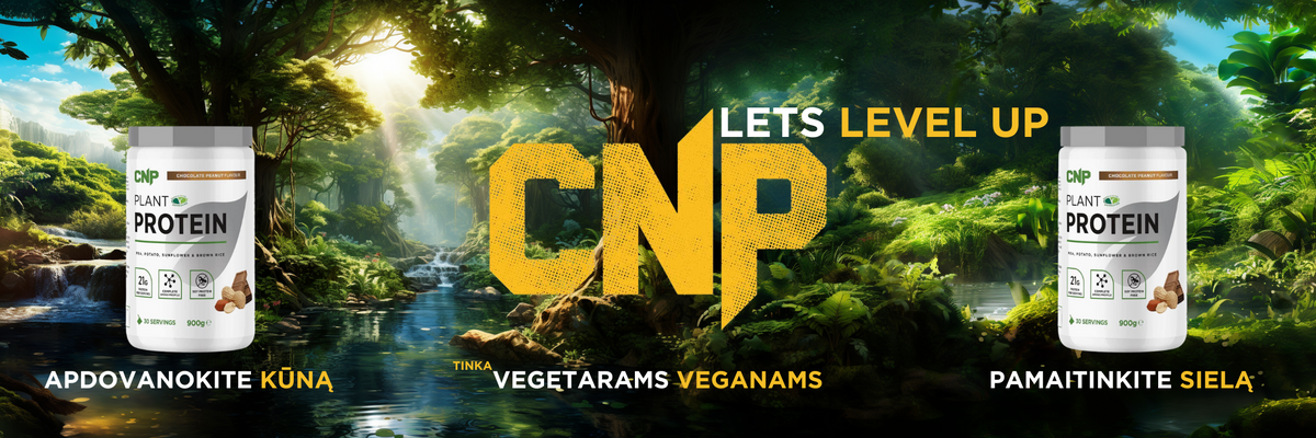 Veganiški, vegetariški baltymai CNP plant protein 
