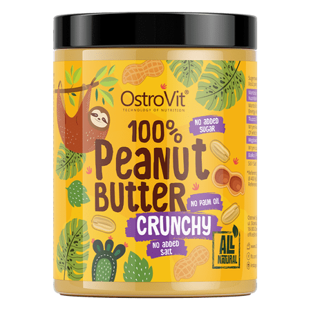 OstroVit Peanut Butter 100% riešutų sviestas