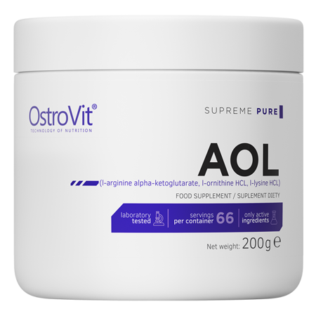 OstroVit Supreme Pure AOL argininas, ornitinas ir lysinas